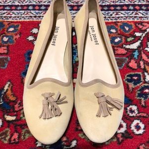 Jon Josef caramel Tassle Flat